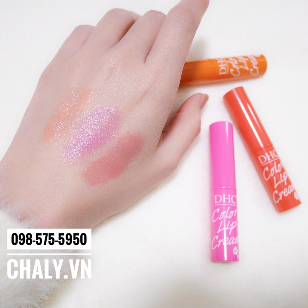 Son dưỡng môi có màu DHC Color Lip Cream 1.5g nội địa Nhật