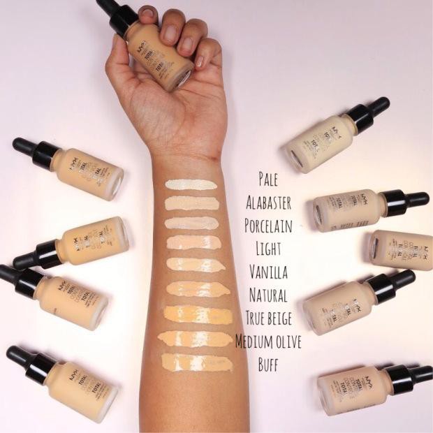 🤩🤩Kem Nền Kiểm Soát Da Siêu Mịn NYX Professional Makeup Total Control Drop Foundation (13ml)🤩🤩