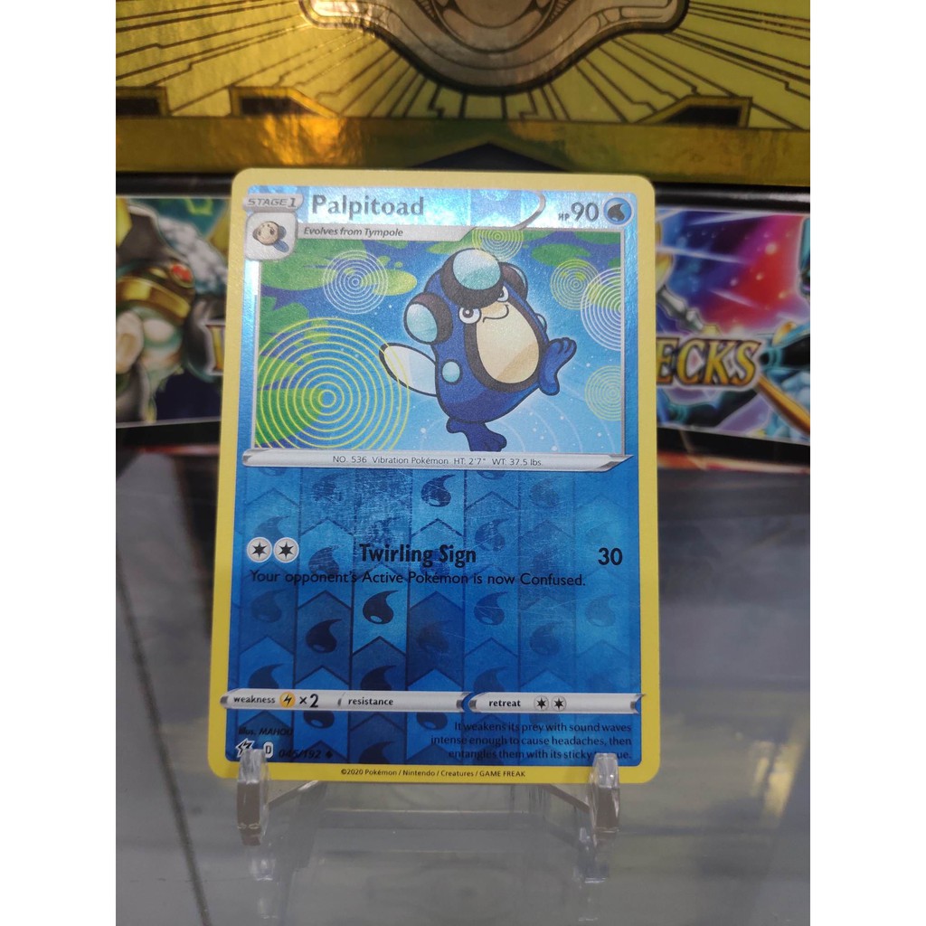 [ Dưa Hấu Yugioh ] Lá bài thẻ bài Pokemon Palpitoad