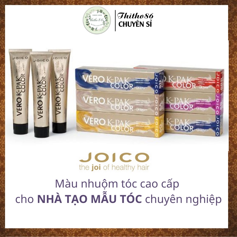 Gold Series - Màu nhuộm tóc JOICO Vero K-Pak Color ( Tông màu vàng ánh )