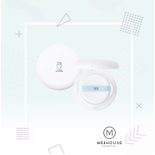 Phấn nước 3CE White Milk Cushion