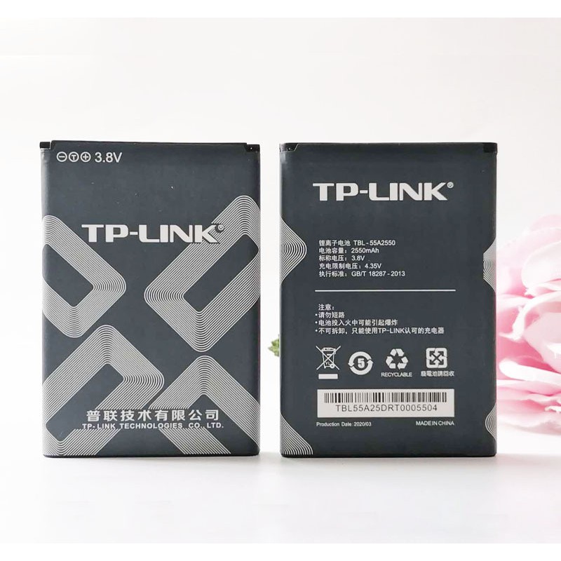 Pin cục phát wifi TPLINK M7350 và TL-TR961 2500L - mã TBL 55A2550 - 2550mAh