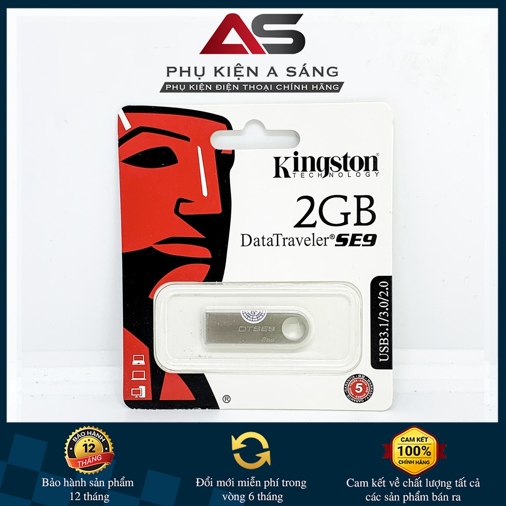 USB Kington Mỏng Chống Nước SE9 - 2G/4G/8G/16G/32G/64G [Chính Hãng Bảo Hành 12 Tháng] | BigBuy360 - bigbuy360.vn