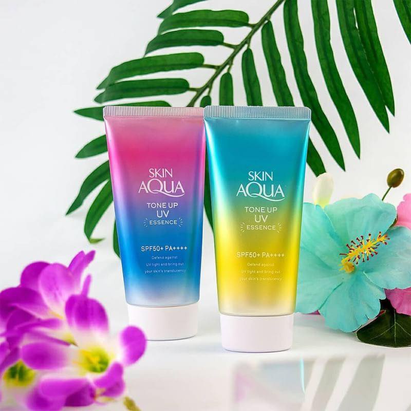 Kem chống nắng Skin Aqua Tone Up UV Essence SPF 50 Nhật Bản 80g