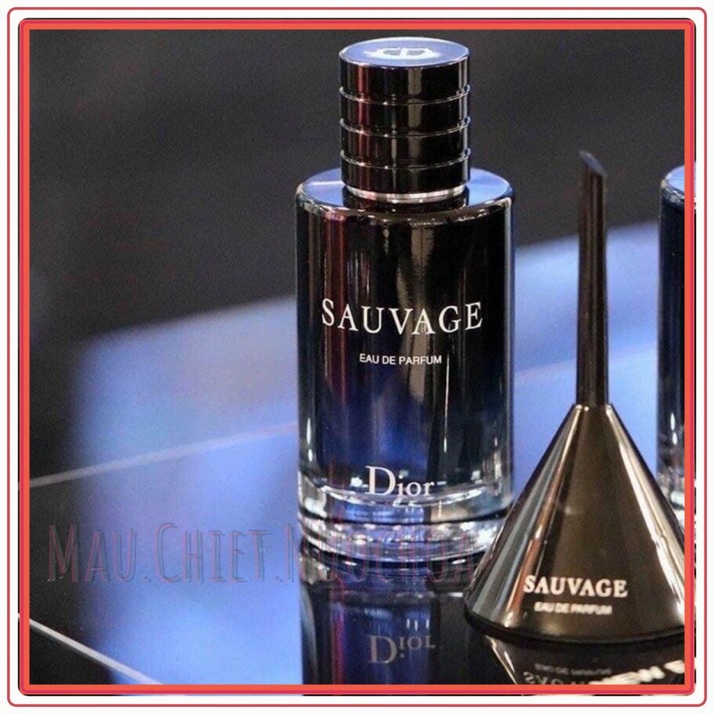 [𝐒𝐀𝐌𝐏𝐋𝐄]  Nước hoa D_ior Sauvage EDP Tester 5/10ml  .