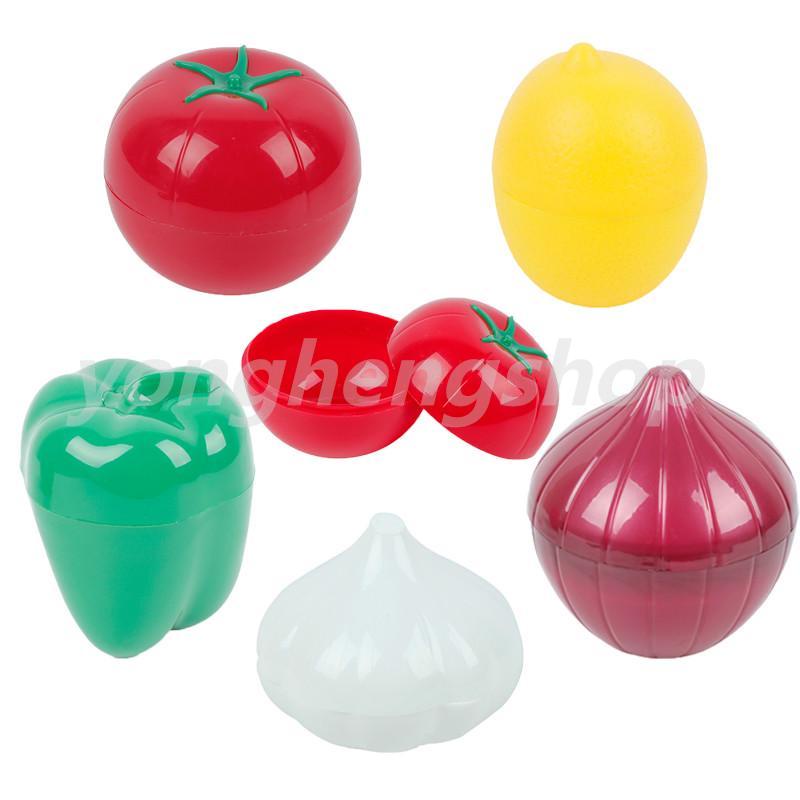 Hộp Đựng Hành Tỏi Tạo Hình Rau Củ Sáng Tạo