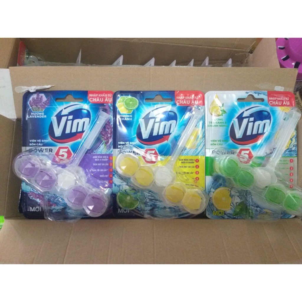 Viên Vệ Sinh Bồn Cầu Vim 55g