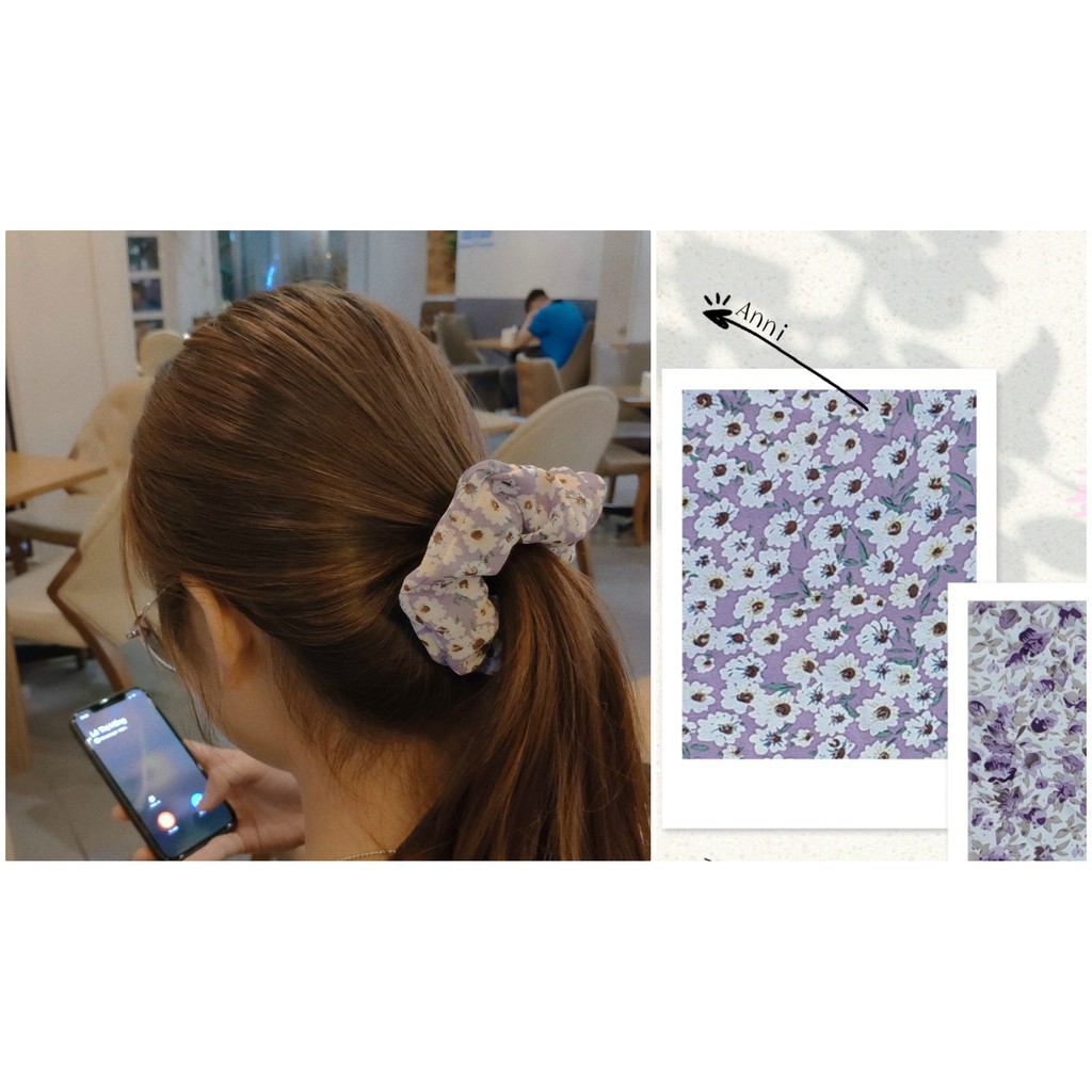 Bandana turban nữ quấn chùm đầu cute giá rẻ, chụp ảnh phong cách teen hottrend