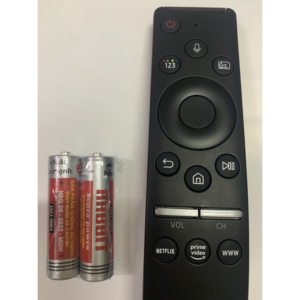 Remote Điều khiển giọng nói tivi Samsung 2021 Made In Indonesia - Hàng mới chính hãng
