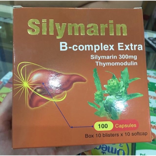 Silymarin B - Complex Extra Tăng Cường Chức Năng Gan , Giải Độc