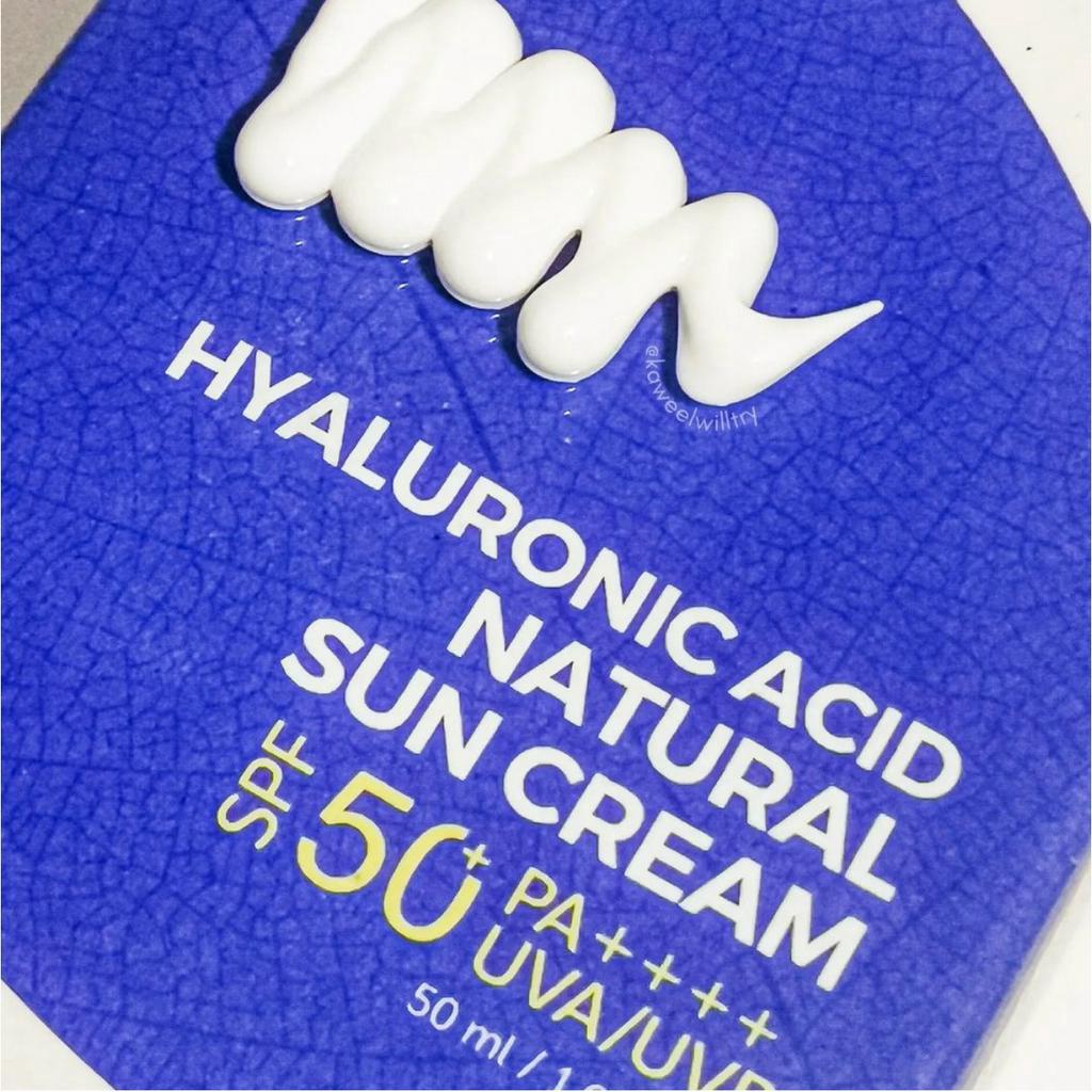 Kem chống nắng vật lý ISNTREE Hyaluronic Acid Natural Sun Cream 50ml