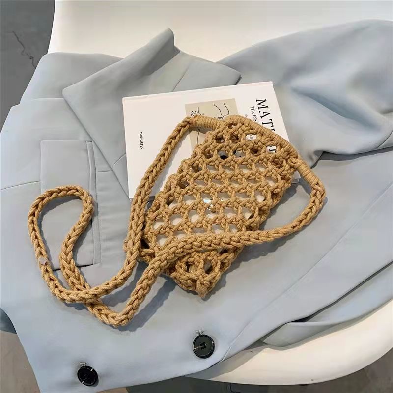 Túi Đan Len Đựng Điện Thoại 4 Kiểu Xinh Xắn Thời Trang