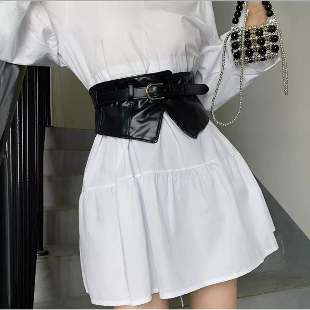 Belt Corset - Tổng hợp các mẫu thắt lưng corset bản to dành cho nữ chất liệu dày dặn