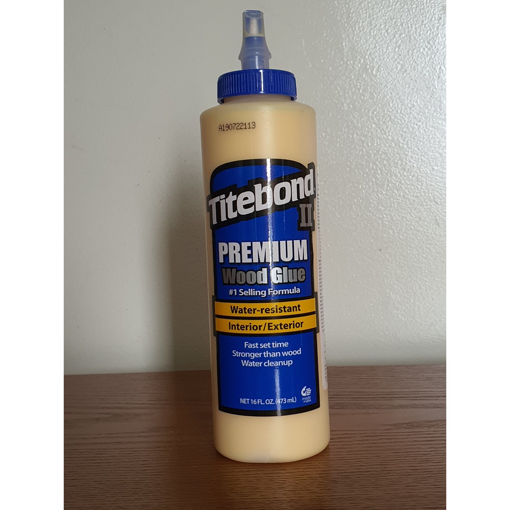 Keo Dán Gỗ Titebond II - Keo Dán Gỗ Độ Kết Dính Cao Lọ To 473ml