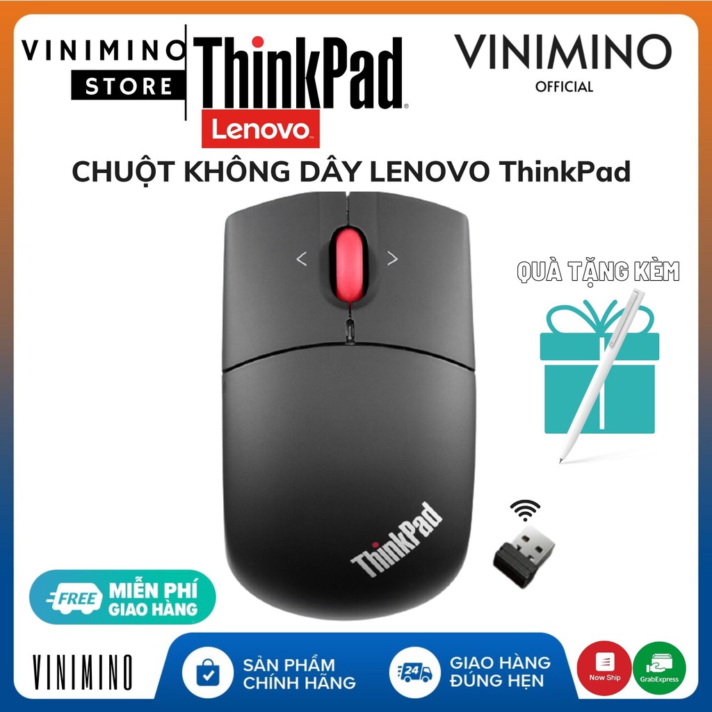 Chuột không dây cao cấp Lenovo ThinkPad Laser 0A36193 - Hàng chính hãng | Vinimino