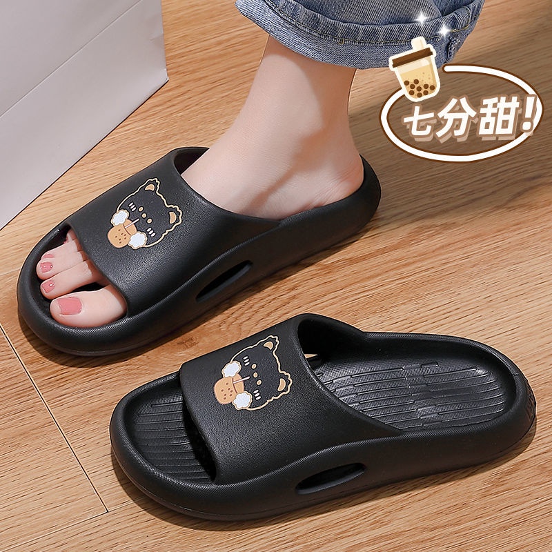 Dép lê Dép Đi Trong Nhà Chống Trượt Kiểu Hoạt Hình Đáng Yêu Hợp Thời Trang Hè