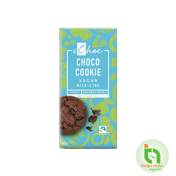 Socola hữu cơ thuần chay Ichoc (80g)