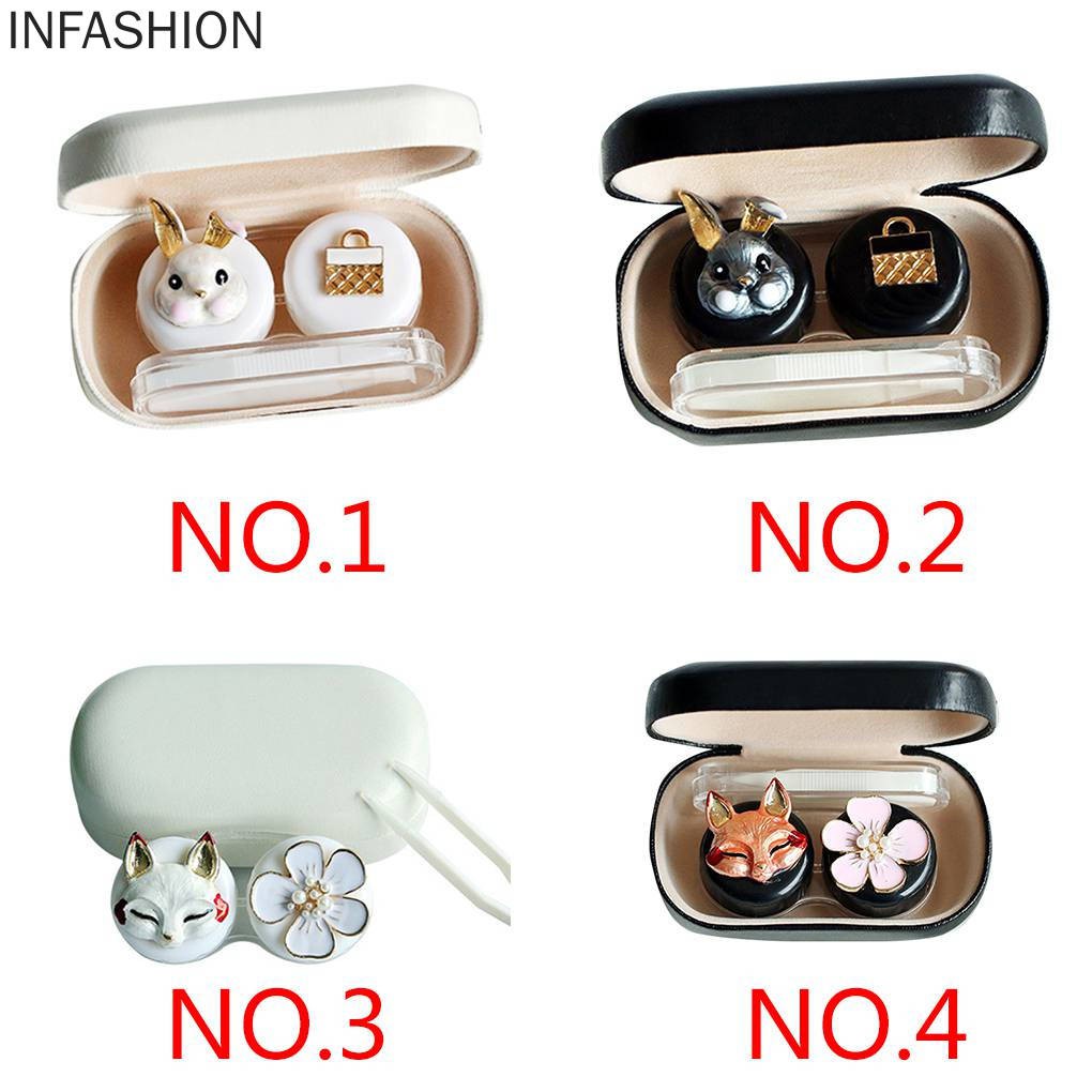 Hộp Đựng Kính Áp Tròng Hình Động Vật Dễ Thương | BigBuy360 - bigbuy360.vn