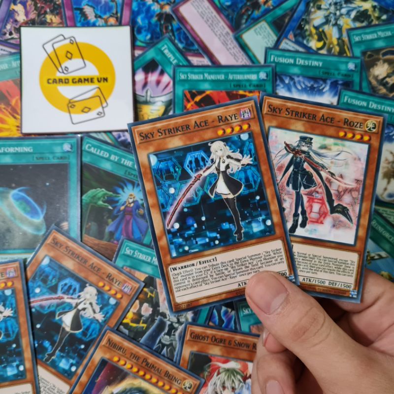 Bài YuGiOh - Bộ 54 lá bài Sky Striker - Sky Striker Deck - Card Game VN