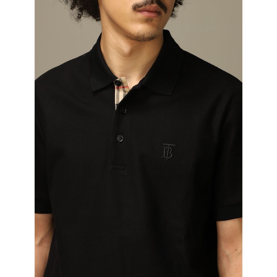 Áo polo BBR Original check cổ logo thêu ngực LA 2022 on web size S-XL