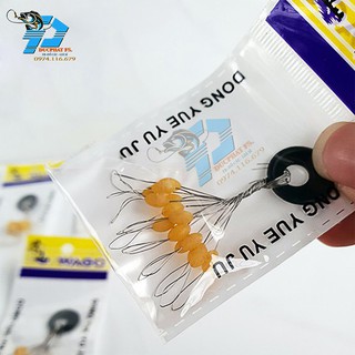 Hạt chặn phao , chặn chì câu cá 15 HẠT / 1 bịch