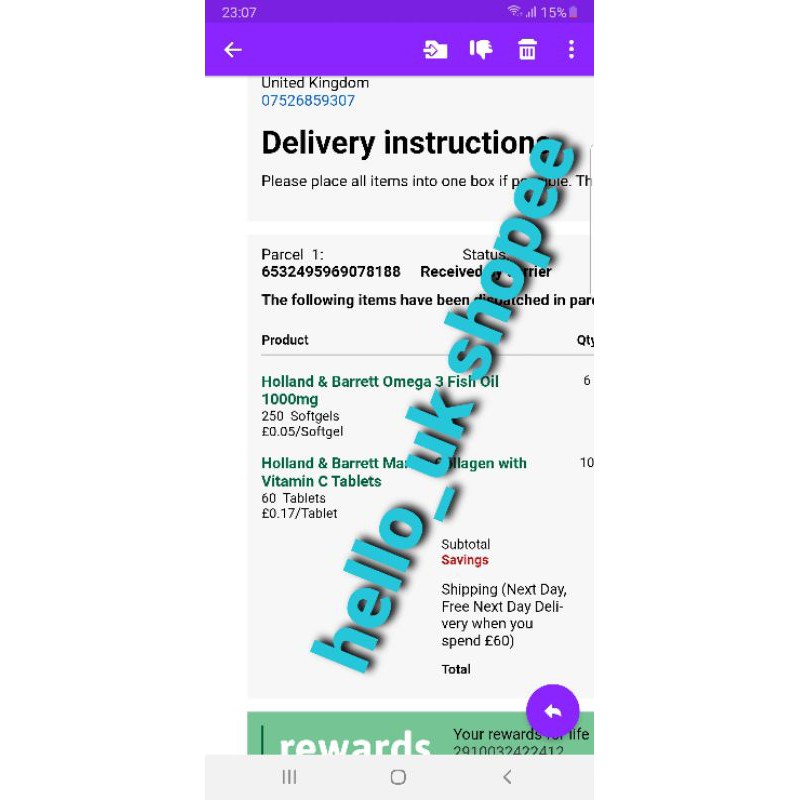 [Có Bill] [250 Viên] [1000mg] OMEGA3 hàm lượng cao holland and barrett | BigBuy360 - bigbuy360.vn