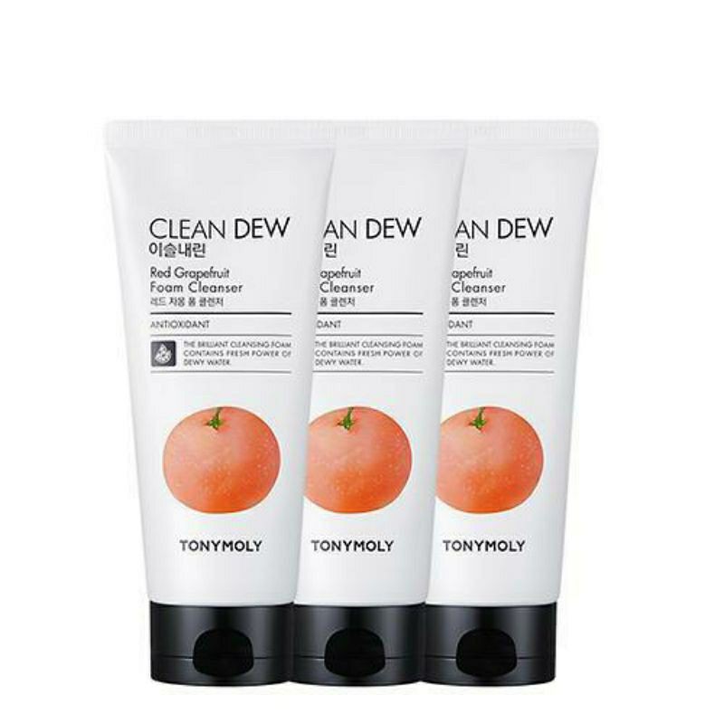 [BIG SALES] Sữa rửa mặt hoa quả Tonymoly Clean Dew Foam Cleanser 180ml