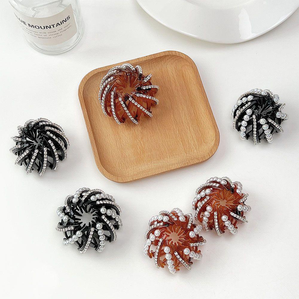 Kẹp Tóc Hình Tổ Chim Dễ Thương WMES15H|Kẹp Tóc Móng Vuốt Phong Cách Hàn Quốc Cho Nữ