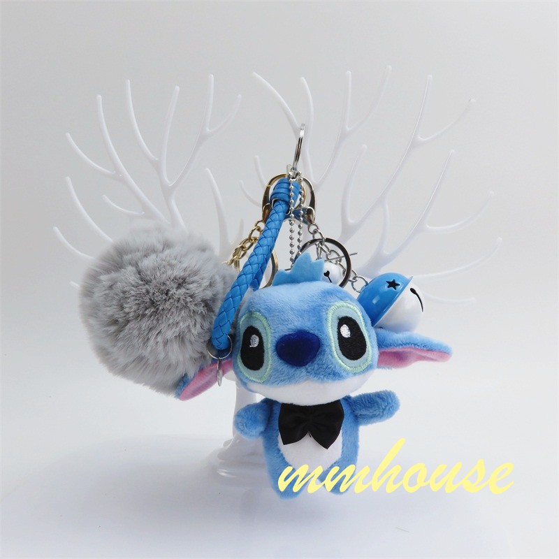 Móc Khóa Hình Stitch Nhồi Bông Đáng Yêu