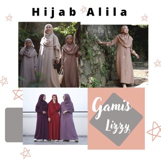 Màu mới! Áo Choàng Lizy Bằng Hijab Alila