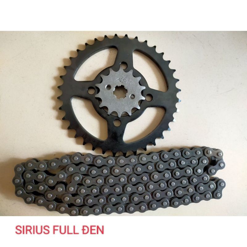 Nhông sên dĩa Sirius RC, Sirius Fi, Wave Dream, Wave RS, Wave RS Trung Quốc nhập khẩu Thái Lan hàng chính hãng