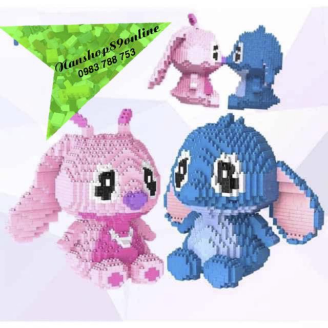 ĐỒ CHƠI LẮP RÁP LEGO 3D Blocks Mini “STITCH 1”