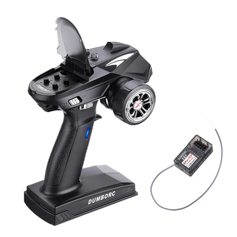Thiết bị thu nhận Dumbo RC X6 2.4G 6CH chuyên dụng cho mô hình tàu điều khiển từ xa