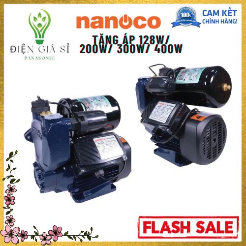 Máy Bơm Tăng Áp Điện Tử (128w/ 200w/ 300w/ 400w)Chính Hãng Nanoco(NSP)