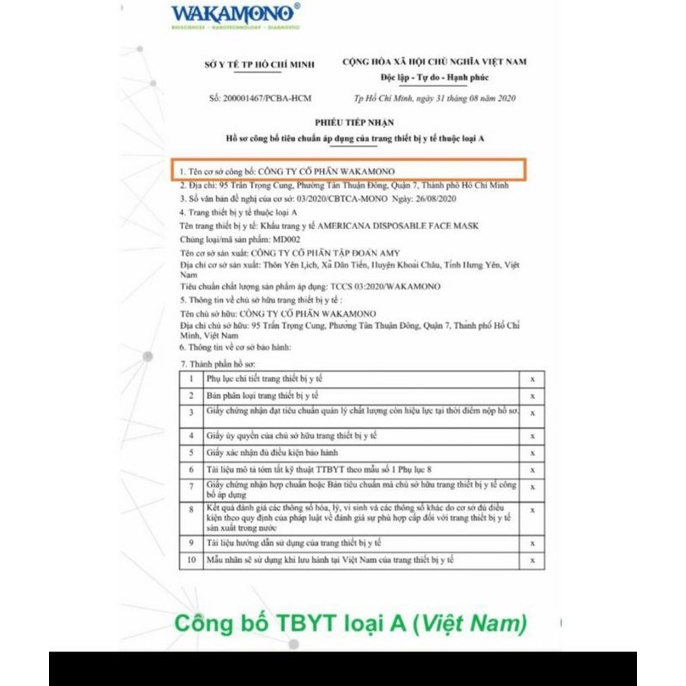khẩu trang Wakamono hộp 10 cái | BigBuy360 - bigbuy360.vn