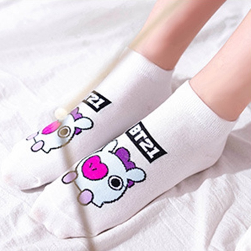 Vớ Cotton Thoải Mái Kpop Bts Bt21