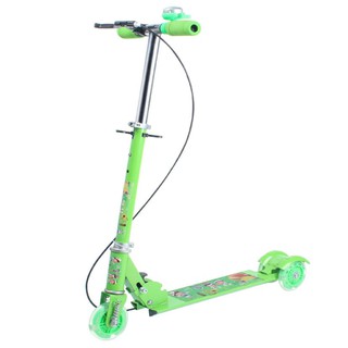 Scooter 3 bánh LED có chuông, có phanh tay 2108-C (sỉ inbox)