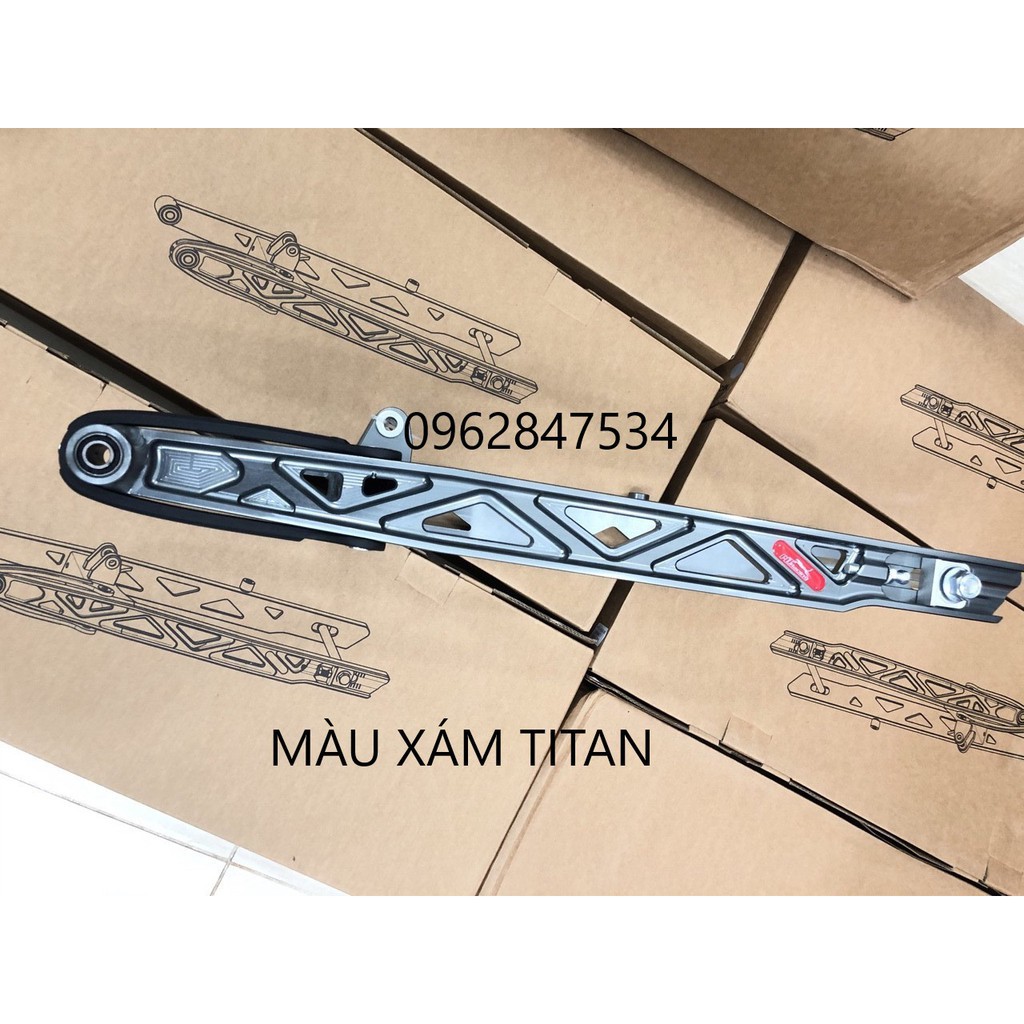 Gắp nhôm CNC EX150 Lắp như zin cho EXCITER 150 Chính hãng AT racing TẶNG CAO SU GẮP - dochoixemay