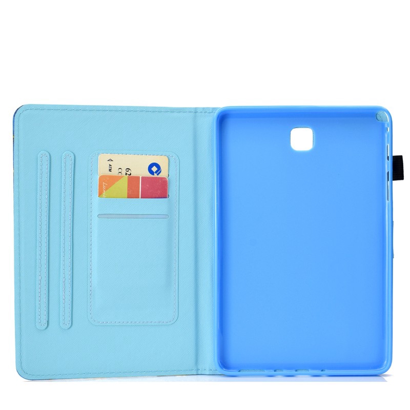 Bao da in hình hoa cho máy tính bảng Samsung Galaxy Tab A A6 8.0 T350 T355 T385 T380 P355 | BigBuy360 - bigbuy360.vn