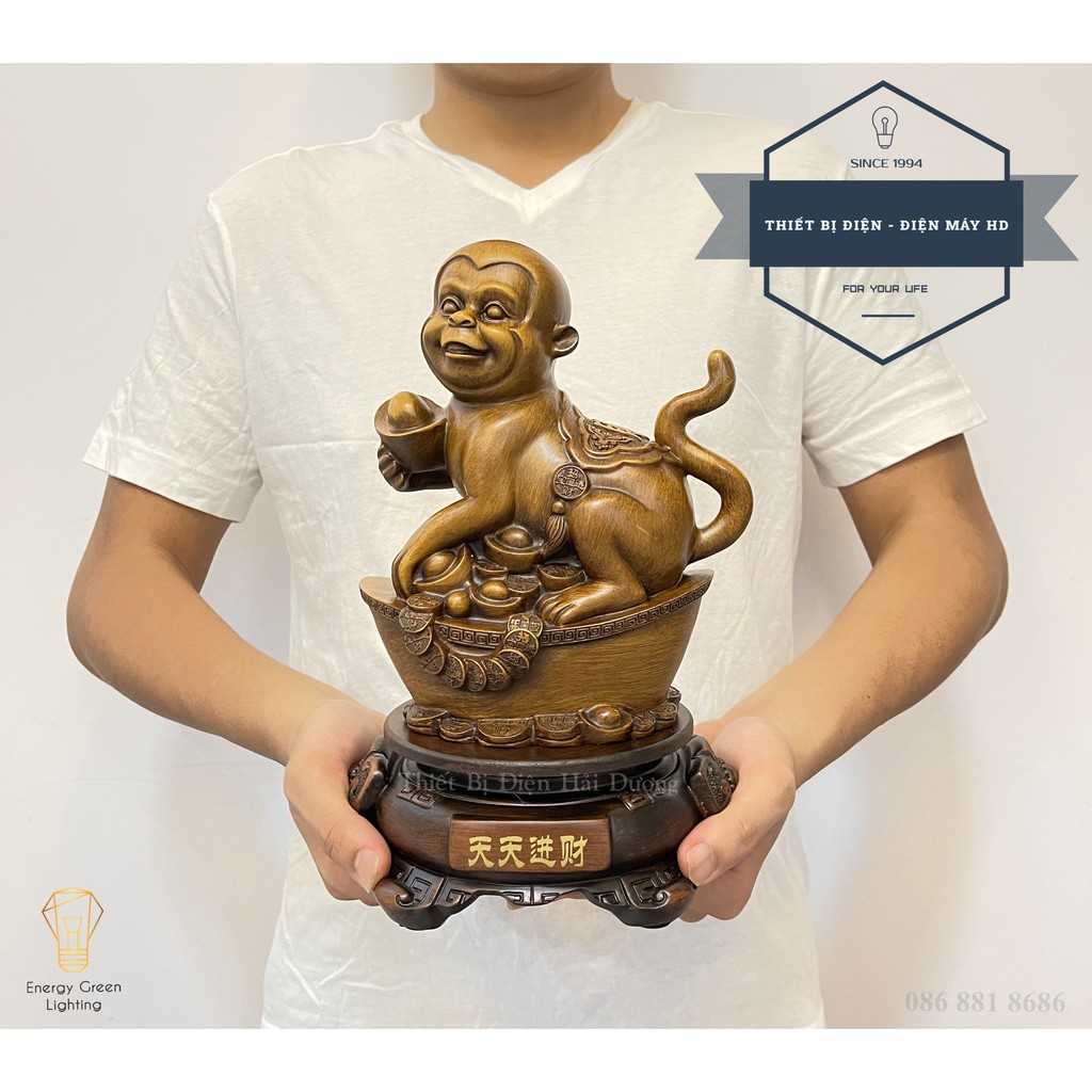 Tượng Con Khỉ  - Biểu Tượng Cho Sự Thông Minh, Lanh Lợi Và Tài Trí - Thuận Lợi Cho Con Đường Học Vấn Và Sự Nghiệp