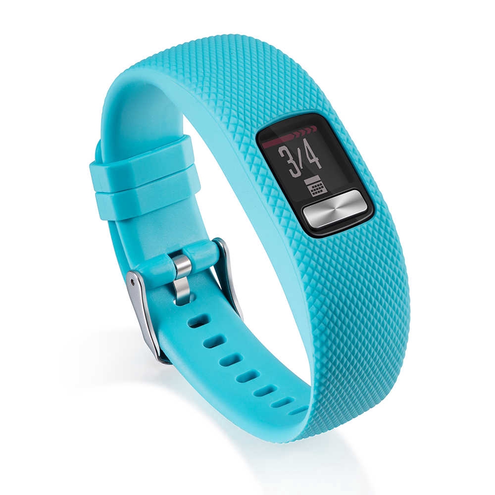 Mềm Dây Đeo Thay Thế Chất Liệu Silicon Màu Trơn Cho garmin vivofit 4 vivofit4