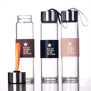 Bình nước thủy tinh 450ml