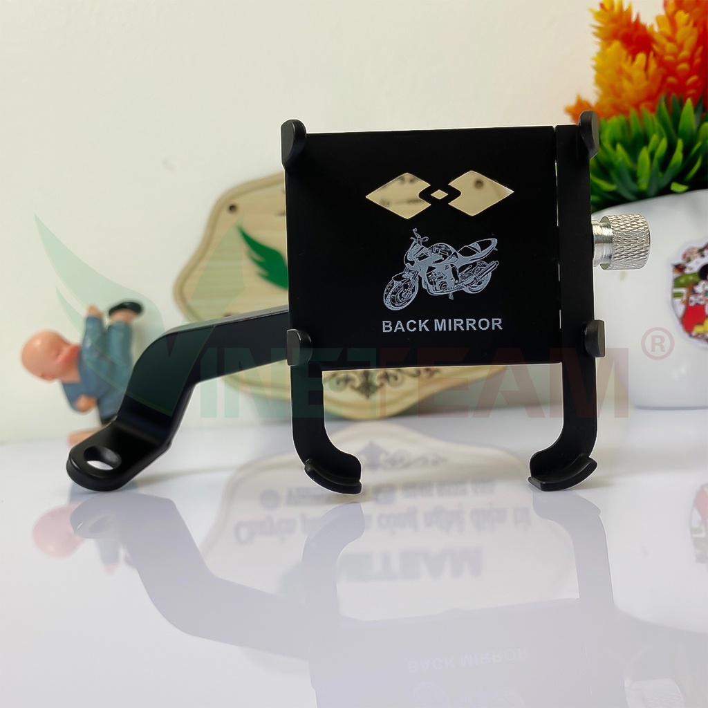 Giá đỡ kẹp điện thoại trên xe máy A5 kẹp chân gương Phiên bản nâng cấp giá đỡ C2 -DC4782