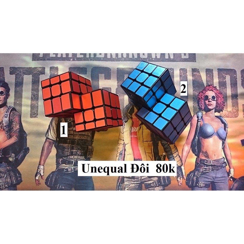 Biến Thể Rubik. Unequal Đôi