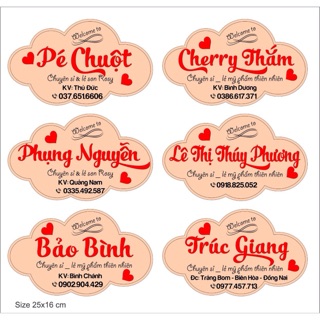 BẢNG GỖ TÊN SHOP [FREE SHIP-FREE THIẾT KẾ]