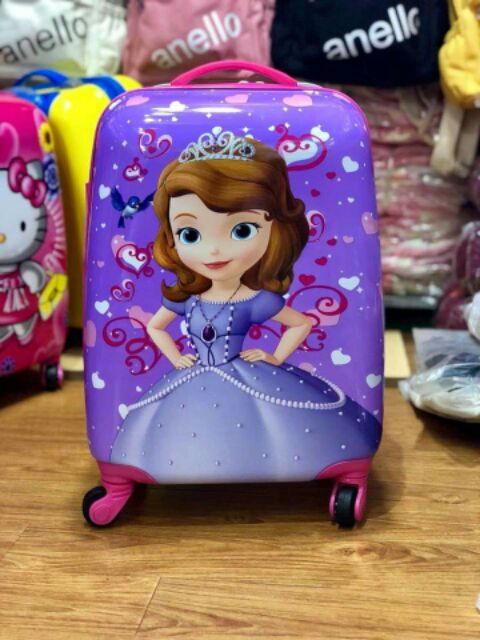 Vali kéo cho bé du lịch chân xoay 360•