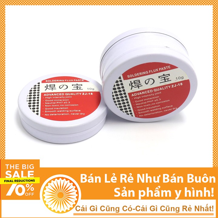 Mỡ Hàn Chì Hàn Thiếc ZT 10g