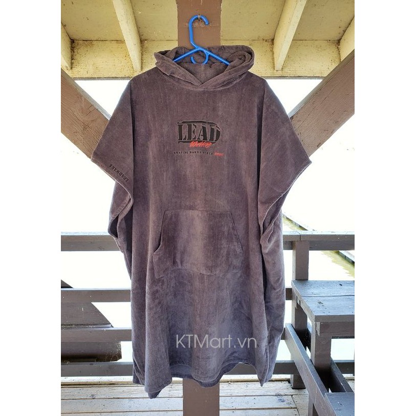 Áo choàng tắm Lead Wake Towel Hoodie White size S/M - L/XL | BigBuy360 - bigbuy360.vn
