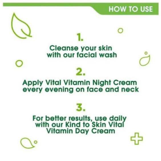 UK - Kem Dưỡng Ban Đêm Simple Vital Vitamin Cream - Dưỡng Ẩm và Phục Hồi Cho Da Nhạy Cảm 50ML