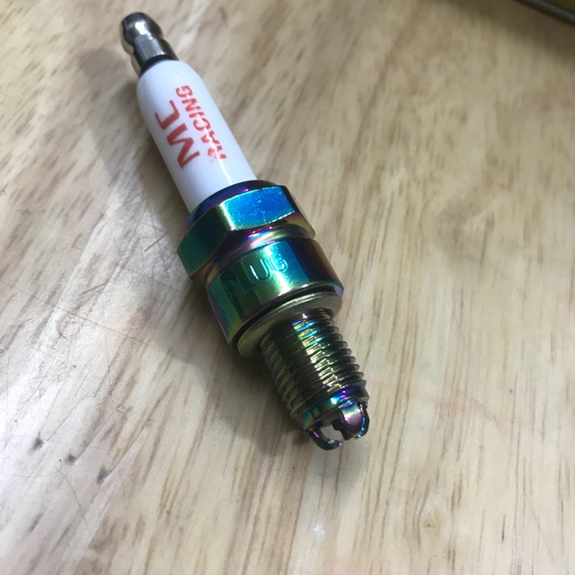 Bugi lỏi bạch kim chân ngắn dành cho xe máy